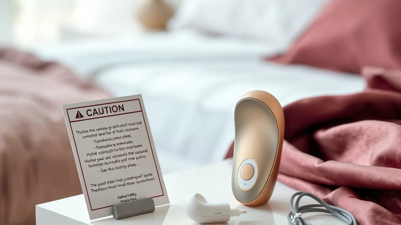 Stimulateur à pression d'air type Womanizer : comprendre ses risques et l'utiliser sereinement